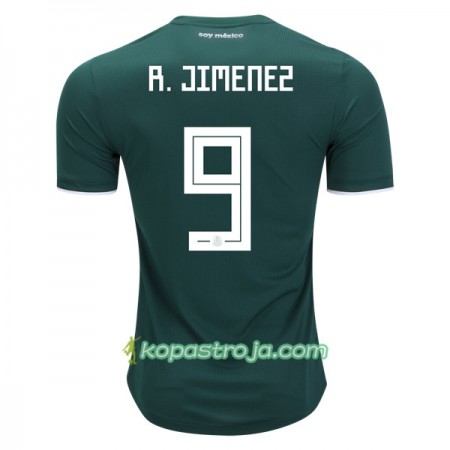 Billiga Fotbollströjor Mexiko R.Jimenez 9 VM 2018 Hemma tröja